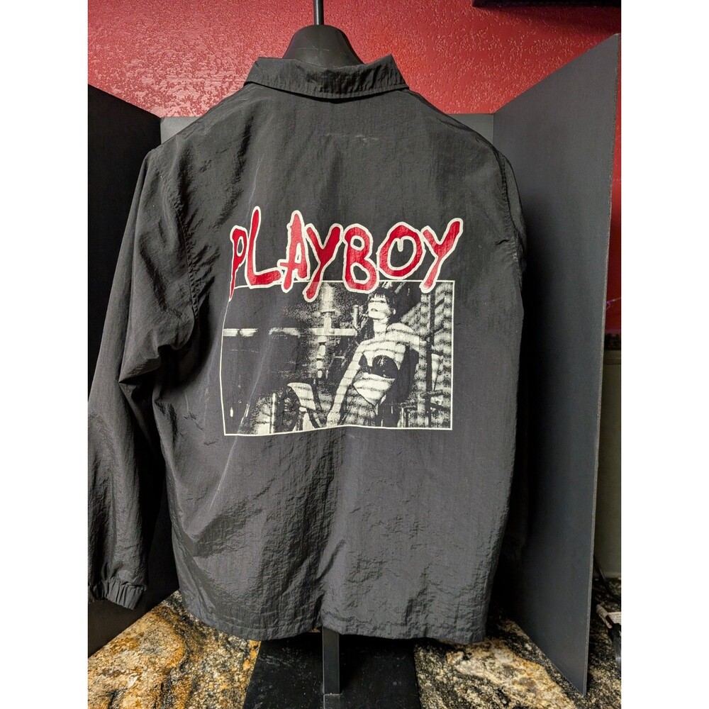 Lot Of Playboy Collectibles Sweater, Village Mug, Picnic Jug & Jacket Collection
